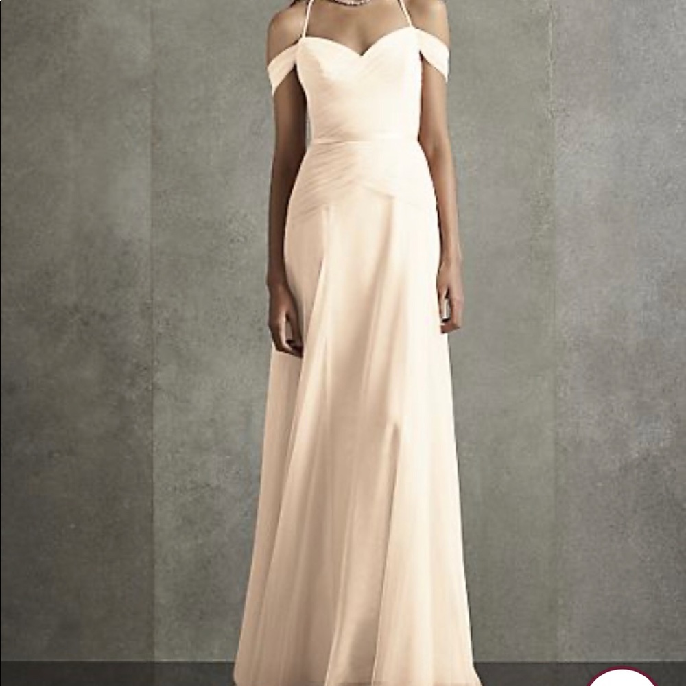 Vera Wang Champagne Dress
